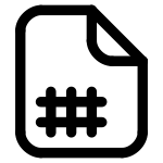 File Csv SVG Icon